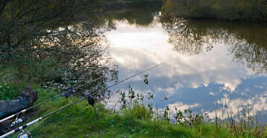 Fishing on Island Lake