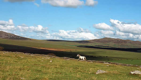 The magnificent granite tors on Bodmin Moor